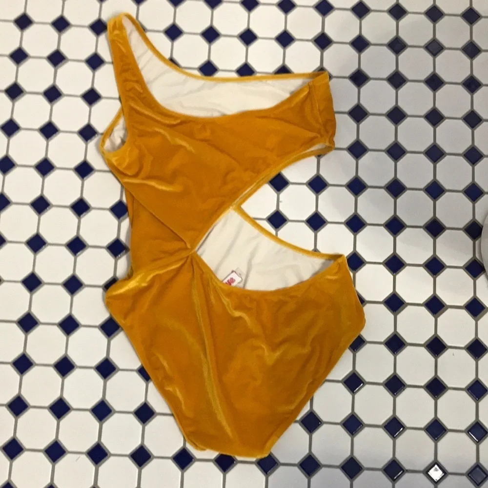 Anthropologie Solid & Striped Claudia One-Piece L